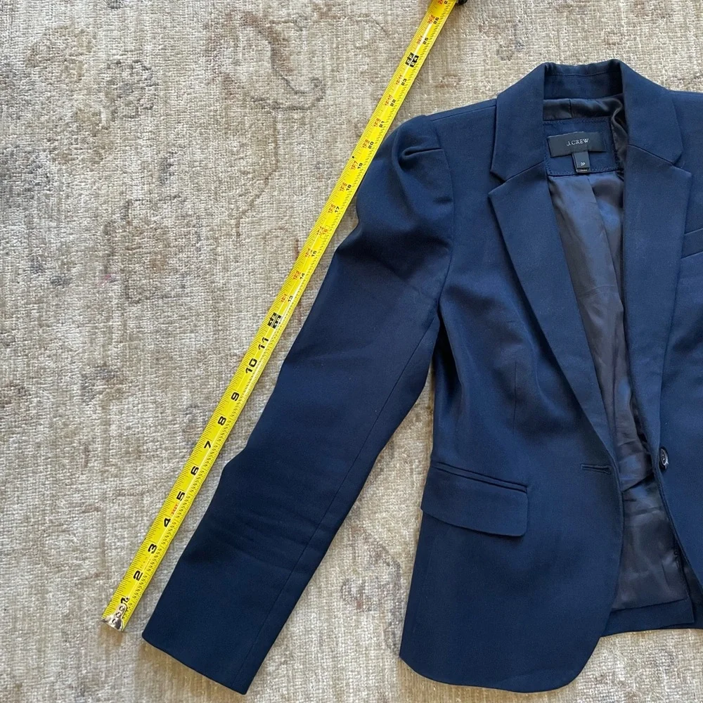 J. Crew Dark Blue Women's Blazer - Picture 10 of 11